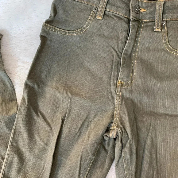 NWOT High Rise Green Carmar Denim Jeans sz 27 - Picture 6 of 7